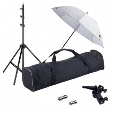 Linkstar flitsparaplu 84 cm reflectiescherm set UK-84T